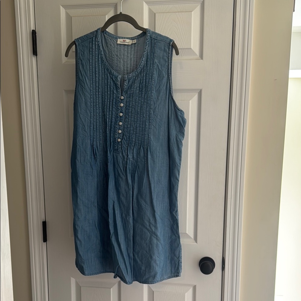 Vineyard Vines Blue Sleeveless Dress